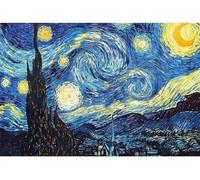 Diamond Painting Grandi Dimensioni DIY Square Disegni con Perline da Attaccare Van Gogh Notte Stellata Diamond Painting Kit Completo, Pittura Diamante Kit Adulti per Casa Decorazioni 45x60cm W-13787