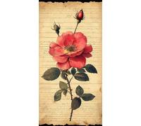 Diamond Painting Grandi Dimensioni Retrò, Diamond Painting Kit Completo Rosa, Passatempo per Adulti 5D Pittura Diamante Quadri Con Perline, Disegni Bambini per la Decorazione Ambienti 55x110 cm c-165