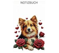Diamond Painting Hund mit Rosen Notizbuch, Buch: perfektes Geschenk für Hunde Besitzer & Liebhaber, Hundeliebhaber: Tagebuch, Journal, Taschenbuch, ... besondere Notizbücher, Zubehör, Bilder