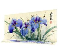 Diamond Painting Iris Diamond Painting Kit Completo Natura Quadri con Perline Fai Da Te Pittura a Diamante Adulti Bambina, Crystal Art Strass Ricamo a Punto Croce per Decorazioni Parete 30x60cm C-782