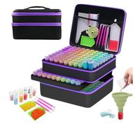 Diamond Painting Kit,240 Pezzi Di Bottigliette,Con Scatola,Imbuto,Adesivi e Altri Accessori,Adatto Per La Pittura a Diamante,La Conservazione,Ecc.