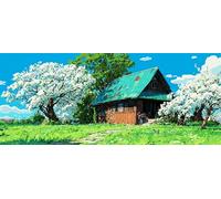 Diamond Painting Kit Completo 5D Adulti Casa Tronchi Round Drill Pittura Diamante Quadri con Perline per Principianti e Bambini, Pittura con Diamanti per Decor per Casa e Pareti 50x120cm Ap10286
