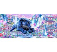 Diamond Painting Kit Completo 5D Adulti Sogno Square Drill Pittura Diamante Quadri con Perline per Principianti e Bambini, Pittura con Diamanti per Decorazione per Casa e Pareti 50x120cm Ap9763
