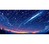 Diamond Painting Kit Completo, 5D Kit Pittura Diamante Adulti meteorite Quadri con Perline, Fai da te Mosaici Strass Ricamo a Punto Croce Disegni Decorazione per Casa Pareti, 30x60 cm L-263