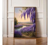 Diamond Painting Kit Completo, Amore Fiore Diamond Painting Grandi, DIY Diamantini Crystal Art, Passatempo per Adulti Kit Ricamo, Decorazione Domestiche Regali per le Donne 50x70cm PjY7831 1-1