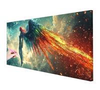 Diamond Painting Kit Completo Angelo Diamond Painting Grandi Dimensioni 150x60cm, 5D DIY Pittura Diamante Nuvola Crystal Punto Croce Kit, Disegni con Perline da Attaccare per Decor Regalo Donna J-64