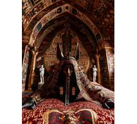 Diamond Painting Kit Completo Anubi, 5D Diamond Painting Adulti Egitto, Disegni con Perline da Attaccare, Fai Da Te Pittura Diamante Ricamo a Punto Croce Kit per Decorazione Casa 90x120cm 4-9785