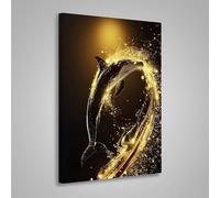 Diamond Painting Kit Completo Balena Pittura Diamante per Aduti Animale 5D DIY Diamond Painting, Strass Ricamo a Punto Croce Pittura Kit Crystal Art per Decorazione, Regalo Donne 60x80 cm PjY8953 1-4