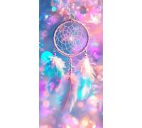 Diamond Painting Kit Completo Cacciatore di sogni Diamond Painting Grandi Dimensioni Sogno, DIY Passatempo per Adulti Pittura Diamante Arte per Decorazione Della Parete di Casa 40x90cm, Model758