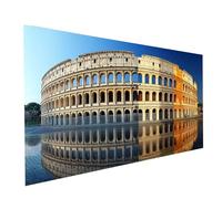 Diamond Painting Kit Completo Colosseo, Diamond Painting Grandi Dimensioni 100 x 50 cm Diamante Dipingere con i Numeri Adulti Roma, Strass Quadri da Dipingere Numerati per Decorazioni Casa Model-12420