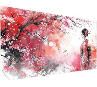 Diamond Painting Kit Completo Donna Diamond Painting Adulti Grandi Dimensioni 40x80cm Paesaggio 5D Pittura Diamante Adulti Kit Diamantini Crystal Art a Punto Croce per Decorazioni Casa Parete S-460