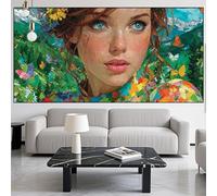 Diamond Painting Kit Completo Farfalla Pittura Diamante Adulti Bellezza Diamantini Crystal Art Bambini,Pittura Diamante Puzzle Strass Ricamo a Punto Croce Painting Adulti,Regalo 80x200cm LK-337