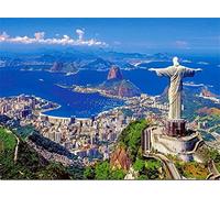 Diamond Painting Kit Completo,Kit per Diamond dots Painting Strass 5D con Numeri Ricamo Punto Croce DIY , Adulti Immagini Kits per Pittura a Mosaico per la Decor Della Casa（Rio De Janeiro，30x40cm）