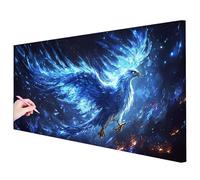 Diamond Painting Kit Completo Luminoso Diamond Painting Grandi Dimensioni 150x60cm, 5D DIY Pittura Diamante Bird Crystal Punto Croce Kit, Disegni con Perline da Attaccare per Decor Regalo Donna K-67