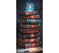 Diamond Painting Kit Completo Magia Diamond Painting Grandi Dimensioni Libro, DIY Passatempo per Adulti Pittura Diamante Arte, Diamantini Crystal Art Decorazione Della Parete di Casa 50x100cm,Model788