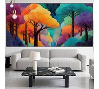 Diamond Painting Kit Completo Paesaggio Pittura Diamante Adulti Albero Diamantini Crystal Art Bambini,Pittura Diamante Puzzle Strass Ricamo a Punto Croce Painting Adulti,Regalo 90x180cm LK-513