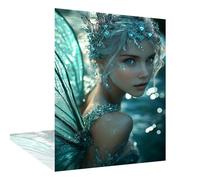 Diamond Painting Kit Completo Ragazza Diamond Painting Adulti Angelo, 5D Fai Da Te Mosaico Pittura Diamante Kit per Bambini, Diamantini Crystal Art Hobby Creativi Adulti Home Room Decor 50x60cm W6-774