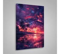 Diamond Painting Kit Completo Tramonto Pittura Diamante per Aduti Paesaggio 5D DIY Diamond Painting, Strass Ricamo a Punto Croce Pittura Kit Crystal Art per Decorazione, Regalo 70x95 cm PjY3525 0-5