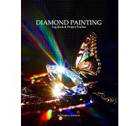 Diamond Painting Log Book & Project Tracker (Butterfly Edition): is a practical diamond painting journal and organizer made to help you track every kit from start to finish.