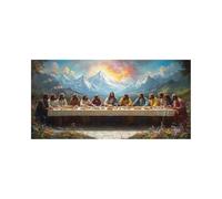 Diamond Painting L'Ultima Cena, Diamond Painting by Numbers Flower, Diamantini Crystal Art Quadri Da Dipingere Numerati 30 x 60 CM, Kit Punto Croce Pittura Diamante per Decorazioni Casa 2ZSH-0392