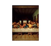 Diamond Painting L'Ultima Cena Strass Dipingere con i Numeri Adulti Paesaggio, Diamond Painting con Tele per Dipingere 40x55cm, Diamante Quadri da Dipingere Numerati per Decorazioni Casa 258-2486
