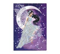Diamond Painting Notebook Blanko A5 Quaderni Painting Diamond 5D Notebook Fai Da Te Dipingere con i Numeri Blocchi Note Diamanti Quaderno di Viaggio Fata Elfo Diario Segreto Bambina