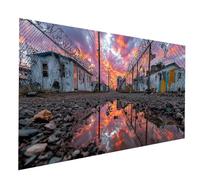 Diamond Painting Nuvola Diamond Painting by Numbers 50 x 100 CM, Fai Da Te Kit Punto Croce Pittura Diamante Paesaggio, 5D Diamantini Crystal Art Dipingere Con I Numeri per Decorazioni Casa JXL-10074