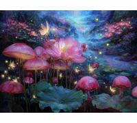 Diamond Painting Paesaggi Diamond Painting Kit Completo Loto 30x40cm, 5D Pittura Diamante Kit Ricamo a Punto Croce Artigianale, Diamantini Crystal Art Pittura Kit, Decorazioni Parete, Regalo, Model626
