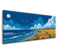 Diamond Painting Paesaggio, 5D Diamond Painting Kit Completo Tramonto 50X100cm Pittura Diamante Crystal Art Strass Ricamo a Punto Croce Kit Pittura a Diamante, Regalo Donna Compleanno, Model 512