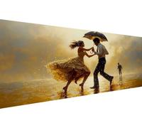 Diamond Painting Paesaggio Diamond Painting Adulti Donna 5D Diamonds Paintings Kit,Adulti Completo,DIY Trapano Completos Strass Ricamo a Punto Croce Paintings Per Decorazioni Da Parete 70x140cm YZ-728