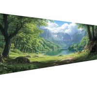 Diamond Painting Paesaggio Diamond Painting Adulti Pianta 5D Diamonds Paintings Kit, Kit Adulti Completo, DIY Trapano Completos Strass Ricamo, Per Decorazioni Da Parete Mobili Regalo 90x180cm YZ-744