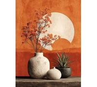 Diamond Painting Paesaggio Diamond Painting Adulti, Pittura Diamante Flower Diamantini Crystal Art 5D DIY Strass Ricamo a Punto Croce Artigianale per Decorazioni Parete, Regalo 40x55cm -yym25077Q