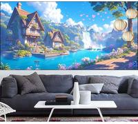 Diamond Painting Paesaggio Diamond Painting Bambina Albero Pittura Digitale kits,Fai Da Te Pittura Diamante Crystal Art Hobby Creativi Adulti kit Punto Croce Quadri,Decor Regalo Donna 50x120cm LT-224