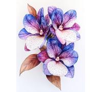 Diamond Painting Paesaggio Diamond Painting Kit Completo, Fiore Pittura Diamante, 5D Diamantini Crystal Art Strass Quadri con Perline Puzzle Pittura Diamante per Casa Decorazioni 100x135cm y5-264