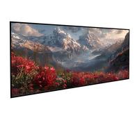 Diamond Painting Paesaggio Diamond Painting Kit Completo Montagne Diamante Crystal Art 5D Pittura Diamante Strass Ricamo a Punto Croce Pittura Kit per Decorazione Casa, Regalo 60x120 cm PJY9 8-8