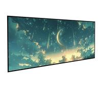 Diamond Painting Paesaggio Diamond Painting Kit Completo Piovere Diamante Crystal Art 5D Pittura Diamante Strass Ricamo a Punto Croce Pittura Kit per Decorazione Casa, Regalo 70 x 140cm PJY9 9-J
