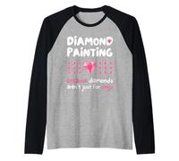 Diamond Painting perché i diamanti non sono solo per anelli Maglia con Maniche Raglan