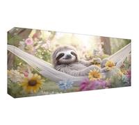 Diamond Painting Pigrizia Diamond Painting Kit Completo Animale Pittura Diamante, 5D Kit Pittura Bambini Diamantini Crystal Art Hobby Creativi Adulti, Decorazione Murale per la Casa 160x80cm t-7059