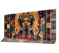 Diamond Painting Principessa Diamond Painting Grandi Dimensioni 150 x 60 cm, 5D Pittura Diamante Kit Completo DIY Puzzle Diamantini Crystal Art Pittura a Diamante per Decorazioni Parete Africa C-805