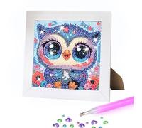 Diamond Painting Regalo Diamantiny Bambina 5 6 7 8 9 10 11 12 Anni Pittura Diamante Lavoretti Creativi Kit Soprammobili Tavola Parete Moderno Ragazza Bimba Diy Quadri Perline Decorazioni