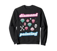 Diamond Painting Rock'n'roll Graffiti Art Teschi Creazione Felpa
