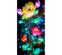 Diamond Painting Sette colori Diamond Painting Kit Completo Fiori Pittura Diamante Grandi Dimensioni, Diy Passatempo per Adulti Set Strass Diamantini Crystal Art per Parete Di Casa 90x180cm, Model618