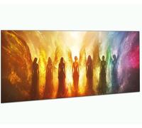 Diamond Painting Sogno, DIY 5D Angelo Diamond Painting Adulti, Fai da Te Pittura Diamante Bambini per Principianti, Kit Pittura Diamante Quadri con Perline per Decorazioni Casa, Gifts 50x150cm 0R-445