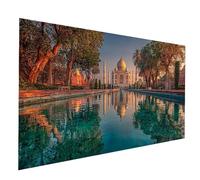 Diamond Painting Taj Mahal Diamond Painting by Numbers 90 x 180 cm, Fai Da Te Kit Punto Croce Pittura Diamante Paesaggio, 5D Diamantini Crystal Art Dipingere Con I Numeri per Decorazioni Casa JXL-9958