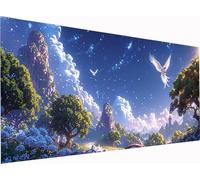 Diamond Painting Uccelli Grandi Dimensioni XXL 60x30cm, 5D Diamond Painting Kit Completo Albero, DIY Quadri con Perline Ricamo a Punto Croce Kit, per Decorazione per la Casa, Regalo Donna 4-4529