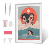 Diamond Painting Uomo Diamond Painting Kit Completo Montagna Diamante Crystal Art 5D Pittura Diamante Strass Ricamo a Punto Croce Pittura Kit per Decorazione da Parete, Regalo 50 x 70cm PJY1 W-0