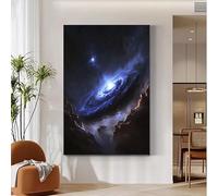 Diamond Painting via Lattea 80x100cm Diamond Painting Kit Completo Galassia 5D Diamantini Crystal Art Pittura Diamante Adulti DIY Quadri Con ,line,Pittura Diamante Bambina, Decorazioni Casa 0M-369
