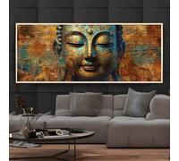 Diamond Painting Zen Buddha, Diamond Painting Grandi Dimensioni 100 X 50cm, 5D Diamond Painting Kit Completo, Fai Da Te Pittura Diamante, Diamantini Crystal Art, Decorazione per Casa e Pareti-274BD