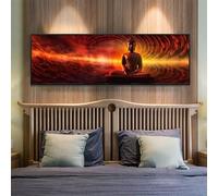 Diamond Painting Zen Diamond Painting Adulti per Decor Parete, Grandi Dimensioni 7.8x19.6 Inch/20x50 cm, DIY Pittura Diamante Sogno Diamantini Crystal Art Bambini, Ricamo a Punto Croce Artigianato