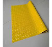 Diamond Plate Rubber Matting, Rotolo di pavimento antiscivolo per garage e moto parcheggio, riutilizzabile tappetino protettivo per pavimento,
